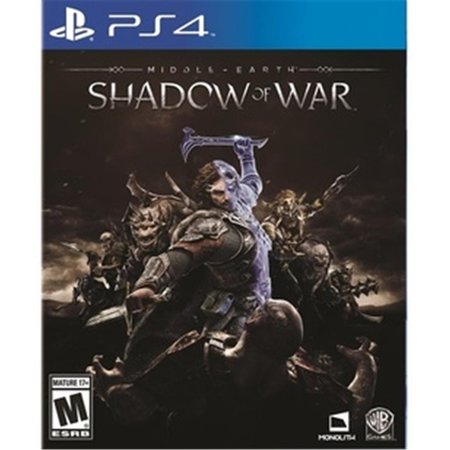 WHV GAMES Whv Games PS4 WAR 58378 Middle Earth Shadow of War for Play Station 4 PS4 WAR 58378